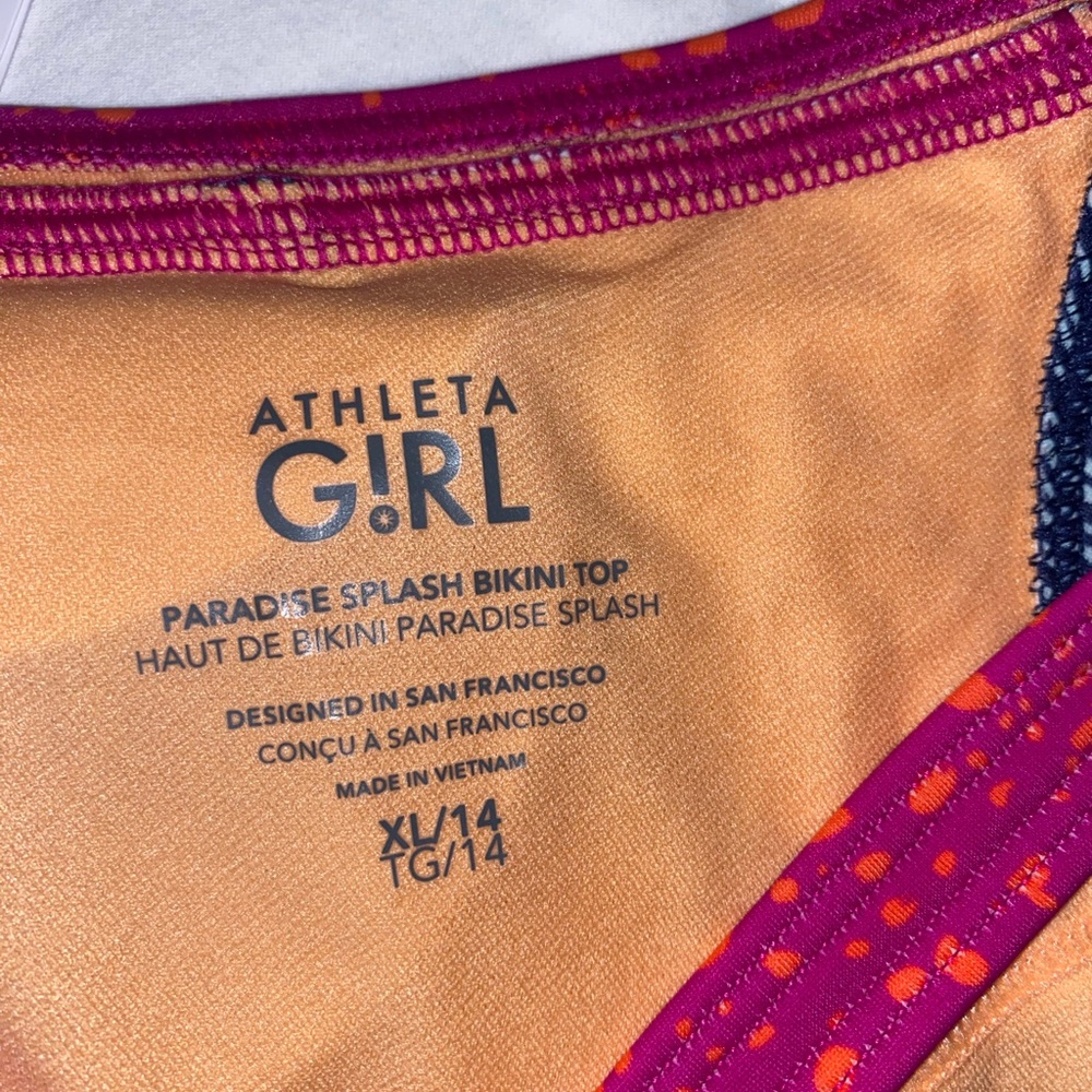 Athleta Girl Paradise Splash Bikini Top - Picture 4 of 4